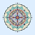 Native Symbols Mandala